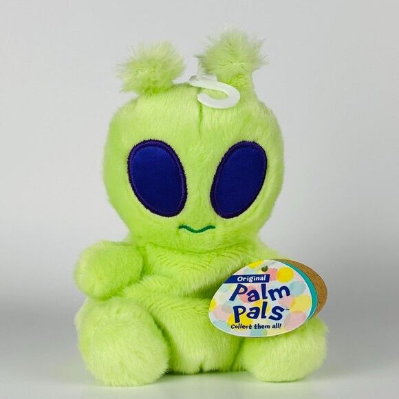 Aurora World Plush - Palm Pals - Ross the Alien (5 inch) - Stuffed Plush Animal - Picture 1 of 6